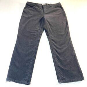 Charter Club Gray Corduroy Women's Pants, 14P